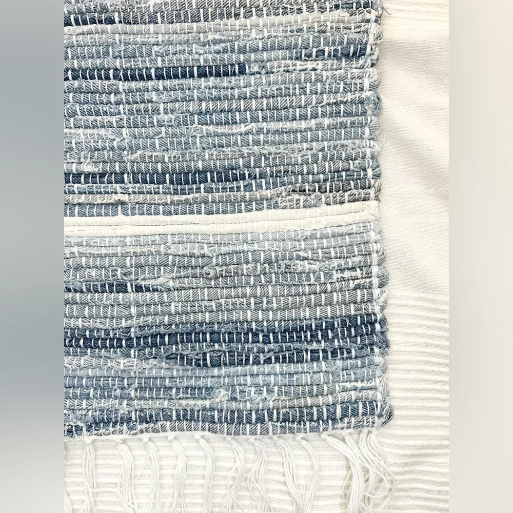 Denim Chindi Style Rug - Picture 4 of 8